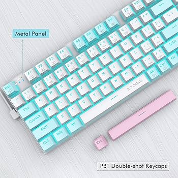 Amazon | E-YOOSO メカニカルキーボード 有線コンパクト